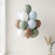 12 Piece Earthy Balloon Bouquet - INFLATED 12 Piece Earthy Balloon Bouquet - INFLATED