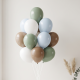 12 Piece Earthy Balloon Bouquet - INFLATED 12 Piece Earthy Balloon Bouquet - INFLATED