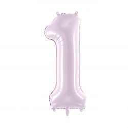 Pastel Purple Number 1 Foil Balloon 72 cm. Pastel Purple Number 1 Foil Balloon 72 cm.