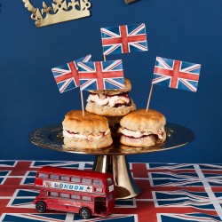 24 Union Jack Food Picks 24 Union Jack Food Picks