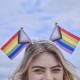 Pride Headband Flag