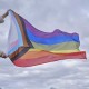 Large Rainbow Pride Flag