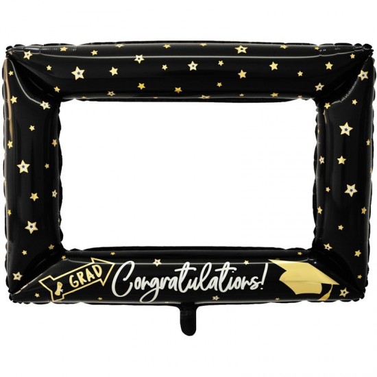Graduation Selfie Photo Frame Foil Balloon Graduation Selfie Photo Frame Foil Balloon