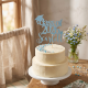 Personalised Custom Glitter Graduation Cake Topper