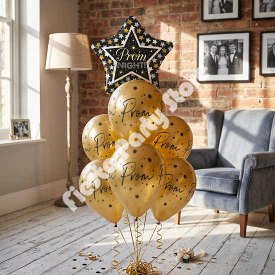 Prom Night Balloon Bouquet - INFLATED