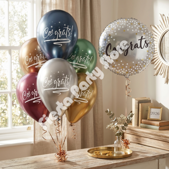Congrats Balloon Bouquet - INFLATED