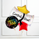 Diploma Shaped Congrats Grad Balloon Bundle