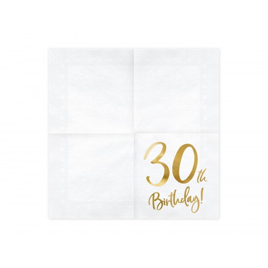 30th Birthday Napkins