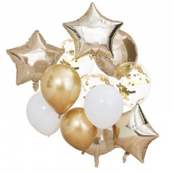 Metallic Gold Balloons Bundle Metallic Gold Balloons Bundle