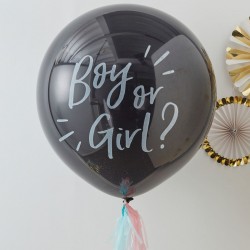 Boy Or Girl Gender Reveal Balloon Boy Or Girl Gender Reveal Balloon