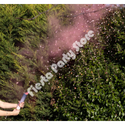 Pink Gender Reveal Smoke Cannon With Confetti Pink Gender Reveal Smoke Cannon With Confetti