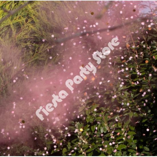 Pink Gender Reveal Smoke Cannon With Confetti Pink Gender Reveal Smoke Cannon With Confetti