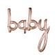 Rose Gold Baby Balloon