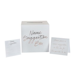 Baby Name Suggestion Box / Baby Shower Name Prediction Cards Baby Name Suggestion Box / Baby Shower Name Prediction Cards