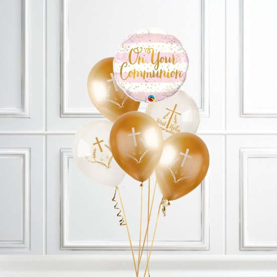 First Holy Communion Balloon Bundle Set