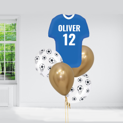 Personalised Football Balloon Set