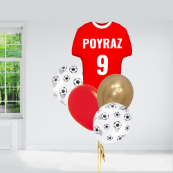 Personalised Football Balloon Set