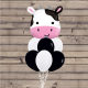 Cow Head Supershape Balloon Set