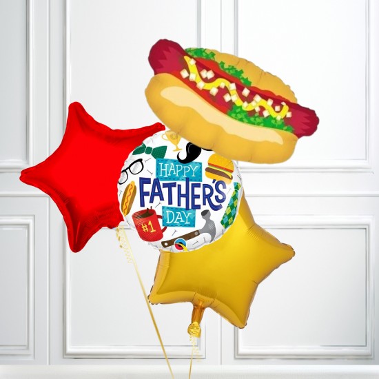 Hot Dog King Father's Day Balloon Bundle