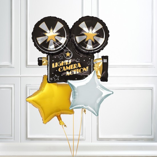 Lights Camera Action Balloon Set