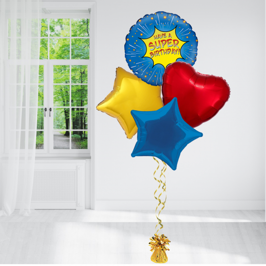 Have a Super Birthday Balloon Bundle