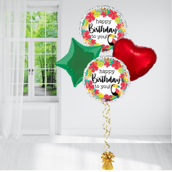 Tropical Toucan Birthday Balloon Bundle 