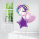 Unicorn Happy Birthday Balloon Bundle