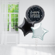 Black Happy Birthday Balloon Bundle