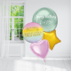 Personalised Rainbow Happy Birthday Balloon Bundle