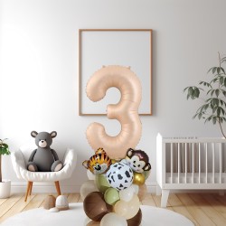 Jungle Safari Birthday Party Balloon Tower Jungle Safari Birthday Party Balloon Tower