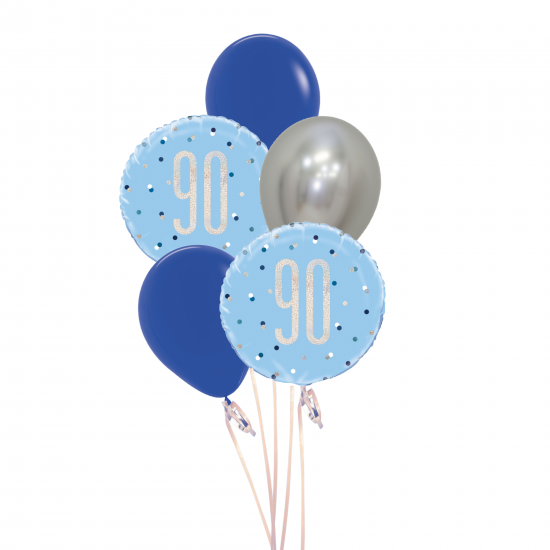 90th Birthday Balloon Set