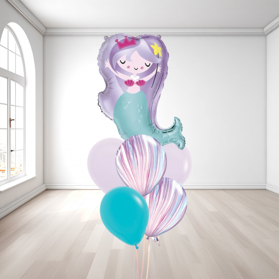 Mermaid Party Balloon Bundle