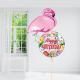 Tropical Hawaii Birthday Balloon Bundle