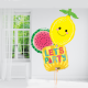 Fresh and Fun Let's Party Lemon and Watermelon Foil Balloon Set