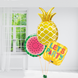 Golden Pineapple Extravaganza: Let's Party Balloon Set Golden Pineapple Extravaganza: Let's Party Balloon Set