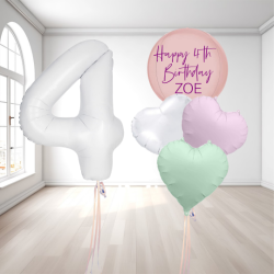 Birthday Balloon Set INFLATED Birthday Balloon Set INFLATED