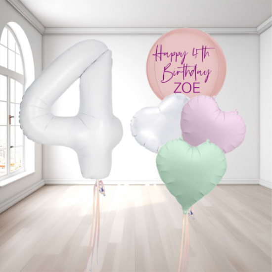 Birthday Balloon Set INFLATED Birthday Balloon Set INFLATED