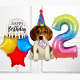 Dog Happy Birthday Balloon Bundle