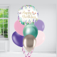 Butterfly Happy Birthday Balloon Bundle INFLATED Butterfly Happy Birthday Balloon Bundle INFLATED