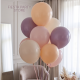 10 Muted Pastel Balloon Bouquet - INFLATED