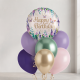 Butterfly Happy Birthday Balloon Bundle INFLATED