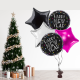 Happy New Year Neon Dots Balloon Bundle