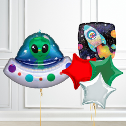 Space Party Balloon Set