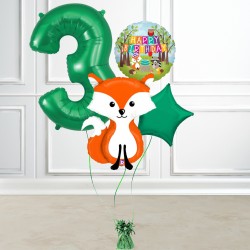 Woodland Friends Birthday Balloon Bundle