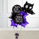 Black Bat Halloween Balloon Bundle