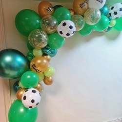 Football Party Balloon Arch