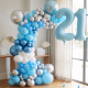 Custom Birthday Balloon Garland with number balloons - Ready to Use