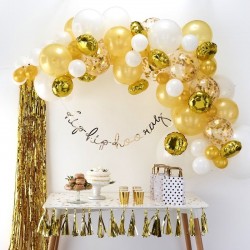 Gold Balloon Arch - Ready To Use Gold Balloon Arch - Ready To Use