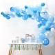 Blue Balloon Arch - Ready to Use