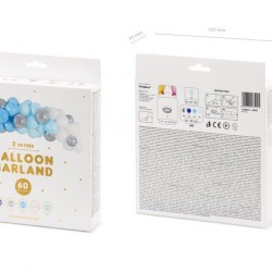 Blue Balloon Garland - Ready to Use